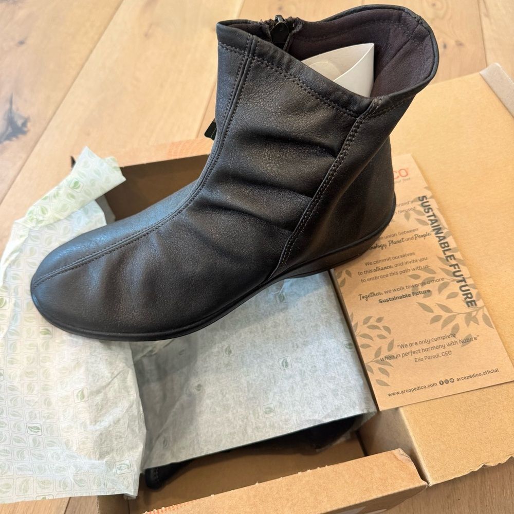 Arcopedico bronze Ankle Booties Paluma - Picture 6 of 7
